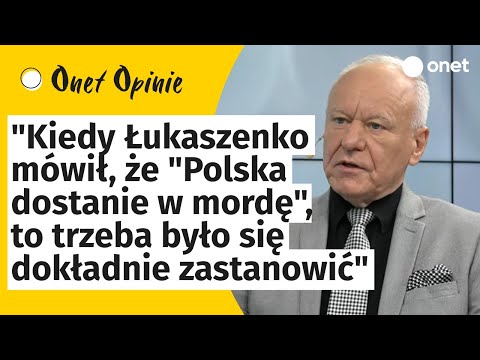 Były szef WSI: kiedy Łukaszenko mówił, że "Polska dostanie w mordę", to trzeba było się zastanowić