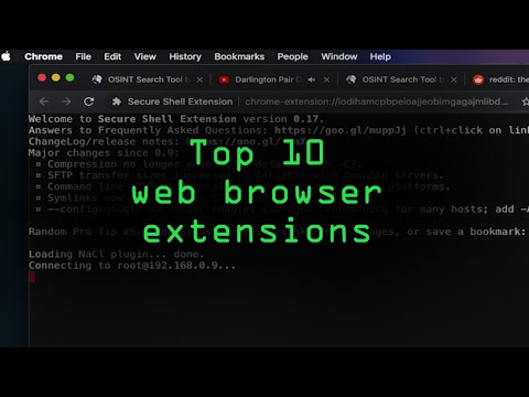 Which browser do hackers use?