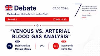 Conference Debate: Arterial vs Venous Blood Gas Analysis