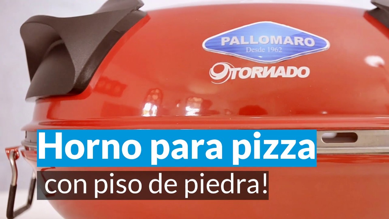 Horno para pizza a gas de 2 cámaras.