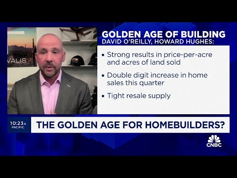 2024 will be a 'golden age of homebuilding,' says Howard Hughes Holdings' CEO David O'Reilly Episode cover