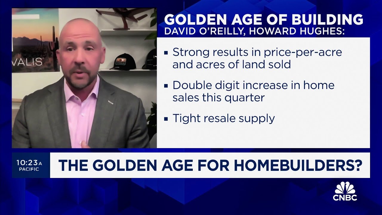 2024 will be a 'golden age of homebuilding,' says Howard Hughes ...