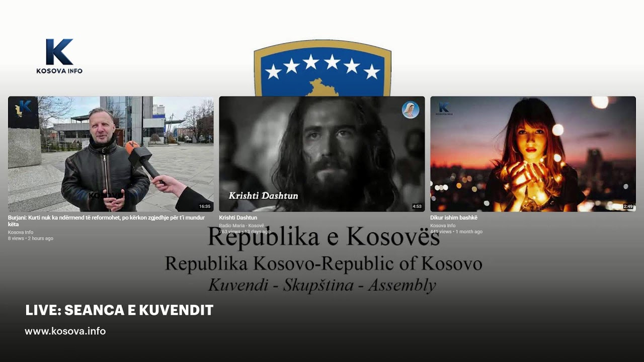 LIVE: SEANCA E KUVENDIT