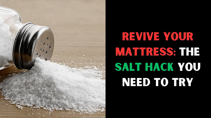 Revive Your Mattress: The Salt Hack You Need to Try