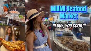 Part 3: I buy, you cook Seafood market- Miami #tapthatbeef #tapthatkitchen #homestead #miami 