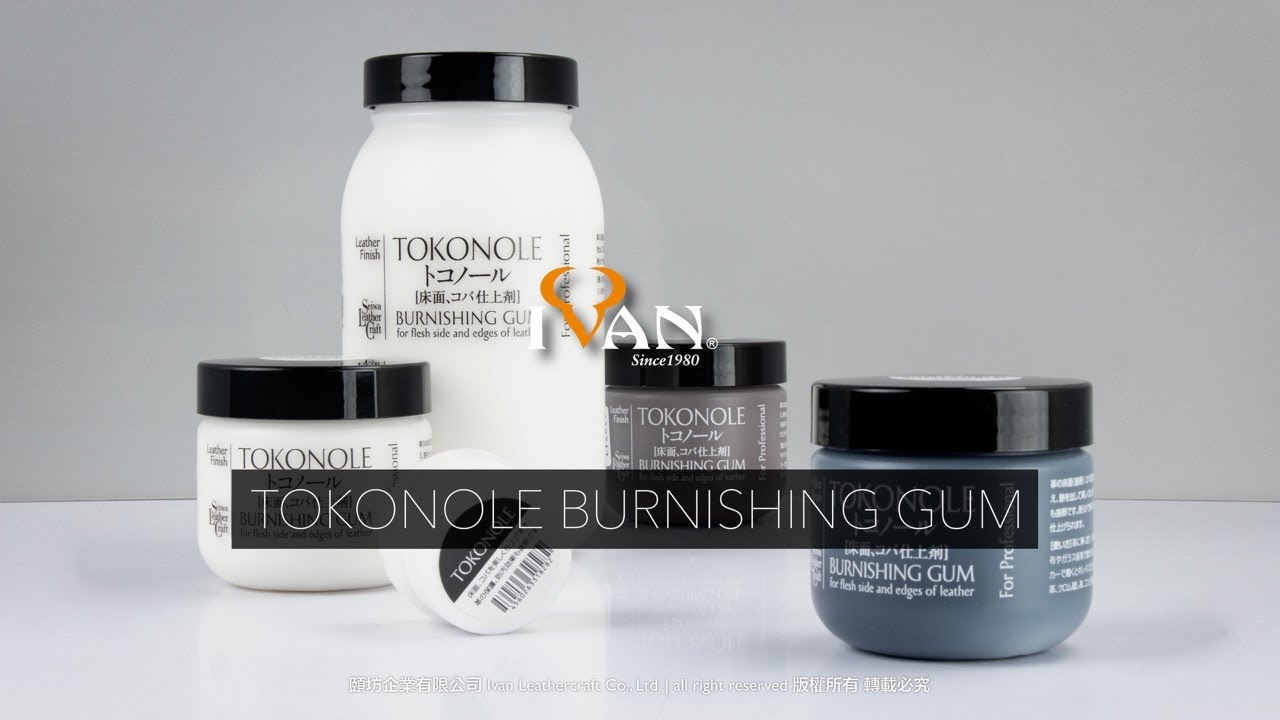 The Perfect Finishing Touch- TOKONOLE Burnishing Gum 