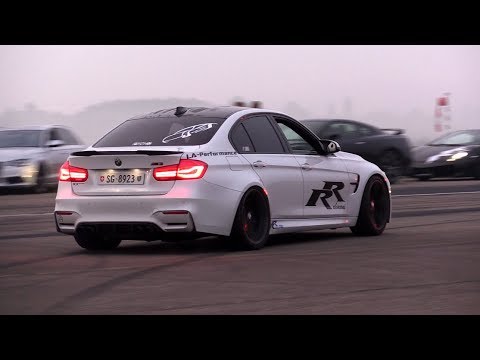 650HP BMW M3 F80 LA Performance - INSANE Revs, Donuts & Drag Racing!