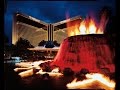 Volcano Eruption. The Mirage Hotel, Las Vegas. Лас-Вегас, США.