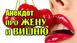 Анекдот Про Жену И Вишню. Анекдот Про Тупую Жену. Прикол.