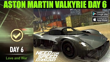 NFS: No Limits | Underworld Supremacy Aston Martin Valkyrie Day 6