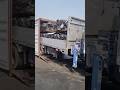 Loading of auto parts container #autoparts