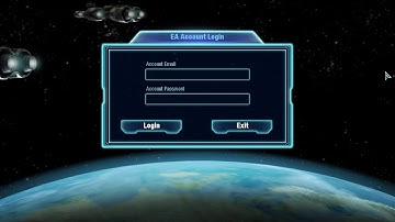 Command & Conquer 4: Tiberian Twilight User Account Login Theme