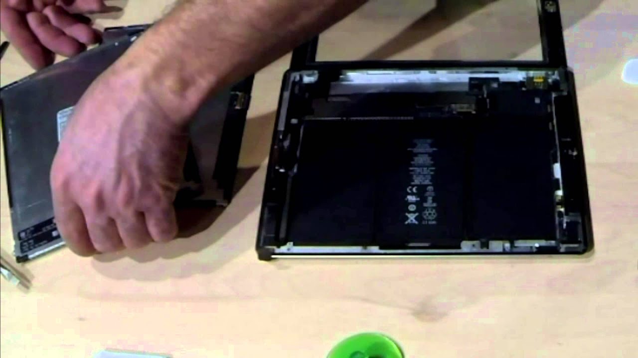 iPad digitizer and LCD replacement tutorial YouTube