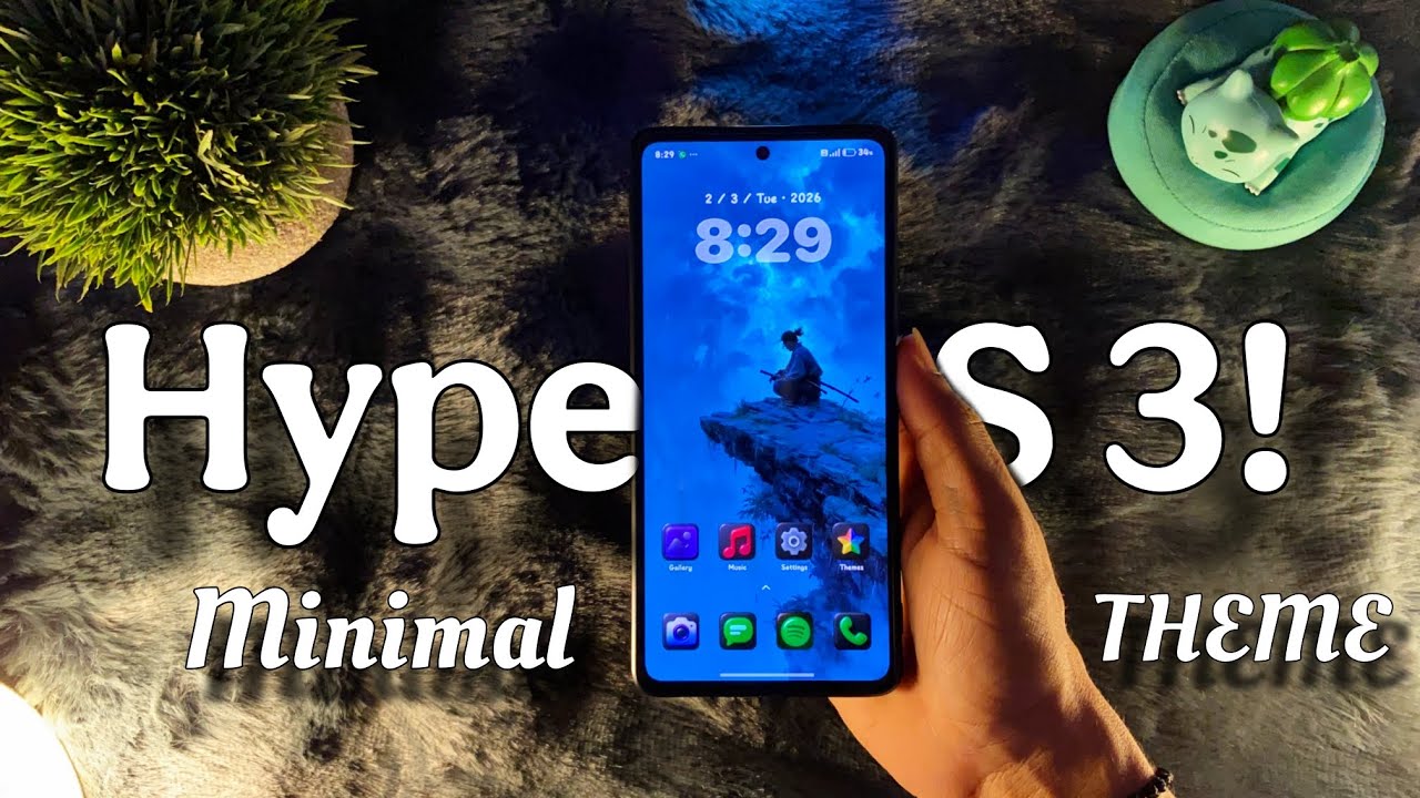 Премиум-тема HyperOS 3 – Чистота • Плавность • Новый уровень | 
