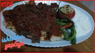 Evde Hazır Dönerden İskender Nasıl Yapılır? Evde İskender Tarifi 💯