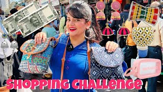 Rs 1000 Shopping Challenge | Mumbai Vlog