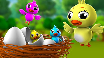 Chidiya Ka Anda 3D Animated Hindi Moral Stories for Kids Tales Egg Stories