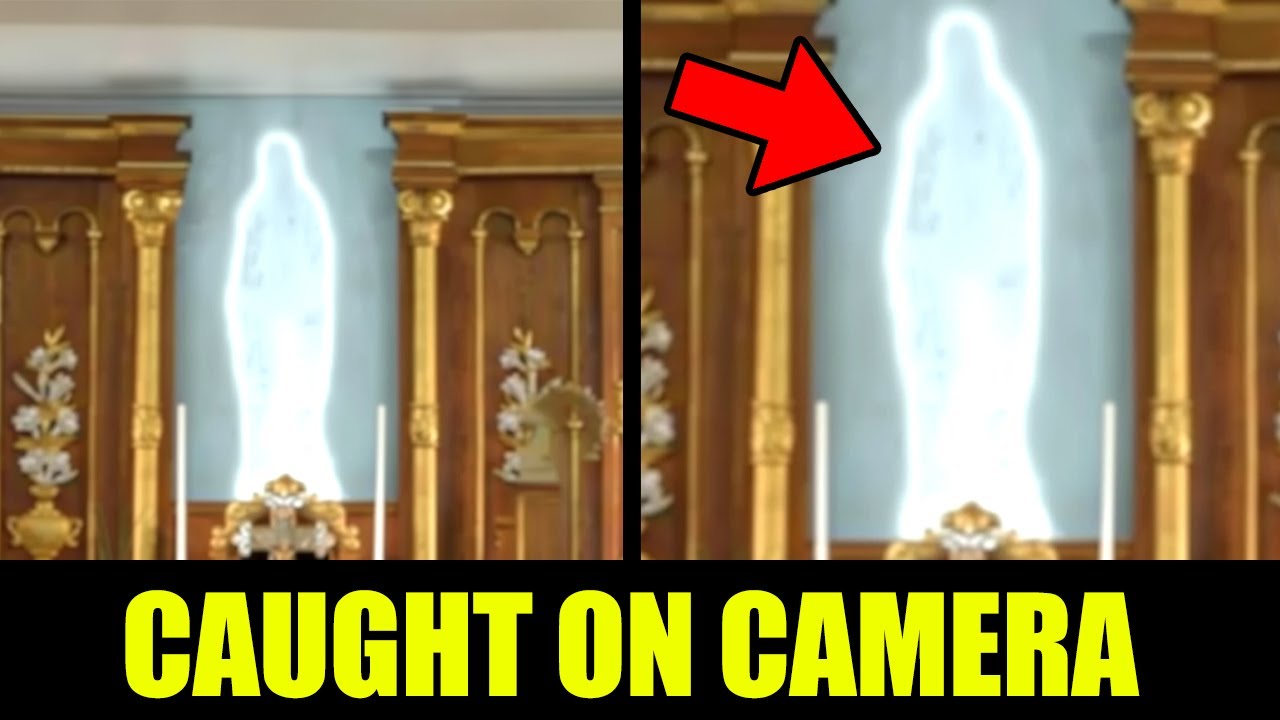 Явление Девы Марии в церкви Лурда!?