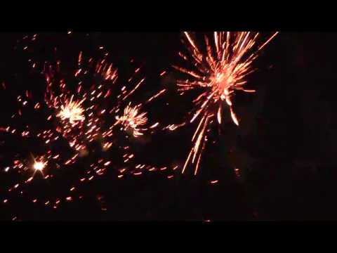 Fireworks New Year's Eve 2017 From Bar Oceano On The Malecon In Puerto Vallarta, Mexico