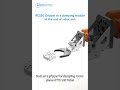 RCS50 Gripper as a clamping module at the end of robot arm #robot #cncmachine #machine