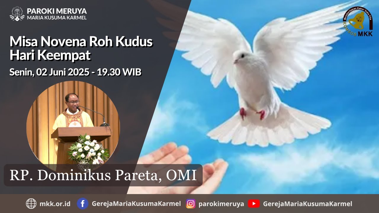 Pastor Dominicus Homili RP. Dominikus Pareta, OMI - Senin, 02 Juni 2025 - 19.30 WIB ...