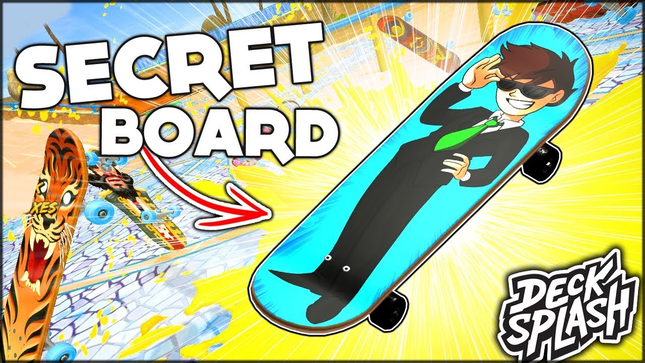 I AM IN THE GAME!!! THE SECRET DECKSPLASH BOARD!! | Decksplash #13