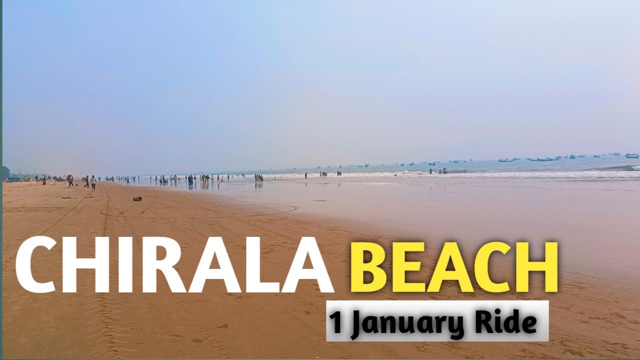 Chirala beach vlog 2026 || New year ride on Jupiter 125 | 