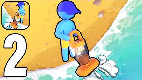 Clean The Beach - Gameplay Walkthrough Part 2 Tutorial Cleaning The Beach (Android,iOS)