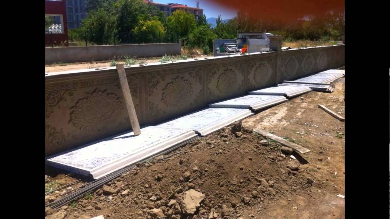 Bahçe Duvarı Tasarımları Bölüm1 YouTube Bahçe Duvarı Tasarımları Bölüm1 YouTube