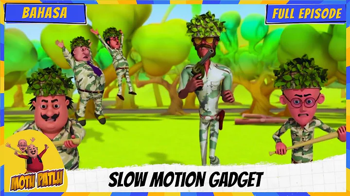 Motu Patlu | Full Episode | Slow motion gadget | Bahasa