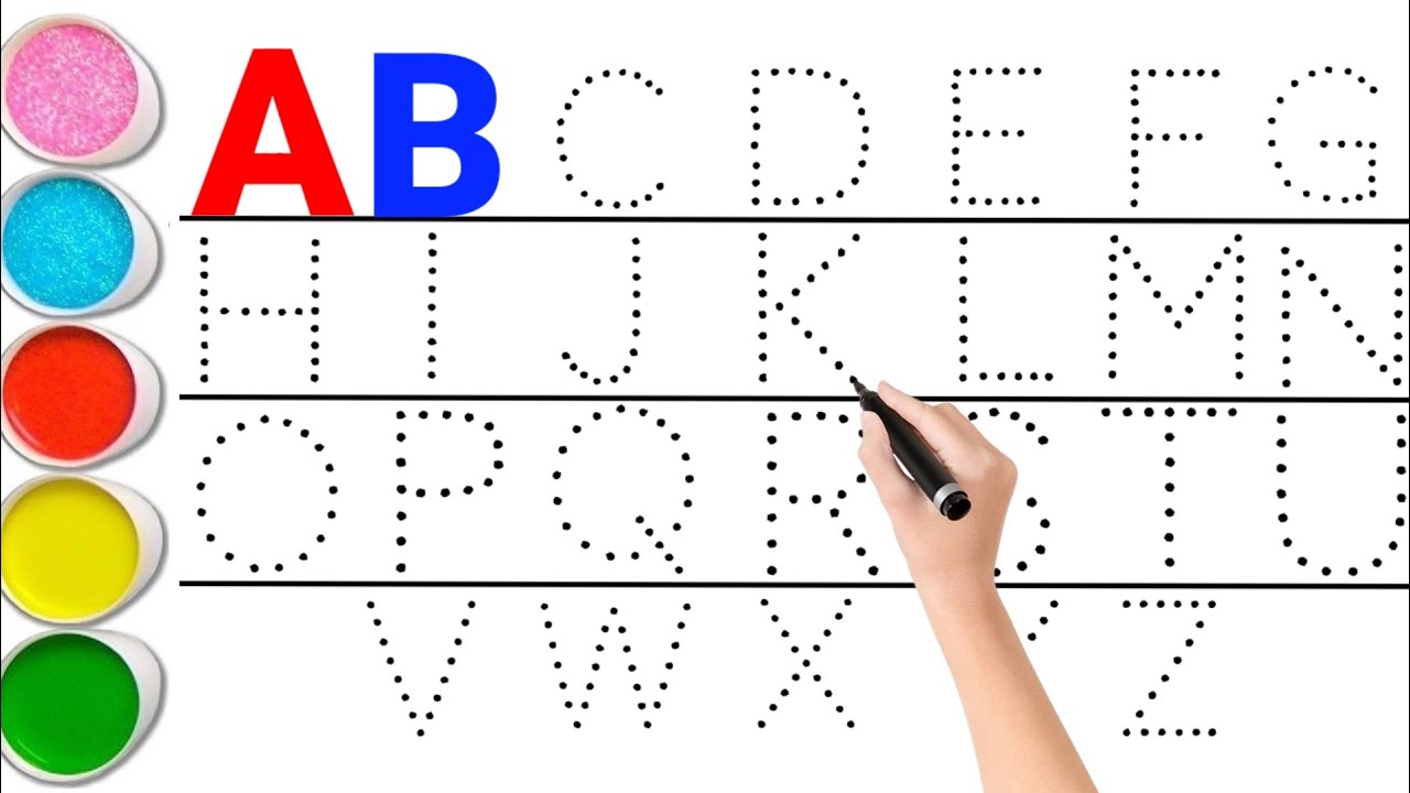 A to Z Alphabet Rhyme | Colorful ABC Song for Kindergarten