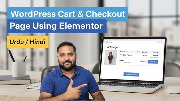 WordPress Cart & Checkout Page Using Elementor | Step by Step Tutorial | Zeeshan Shakir