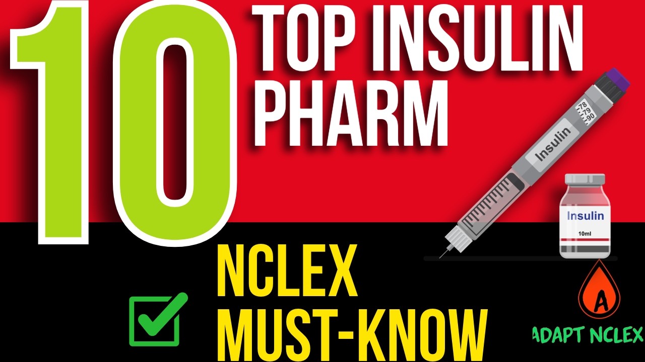 Master 10 NCLEX Insulin Questions in 20 Minutes (Dosage Calculations Included)