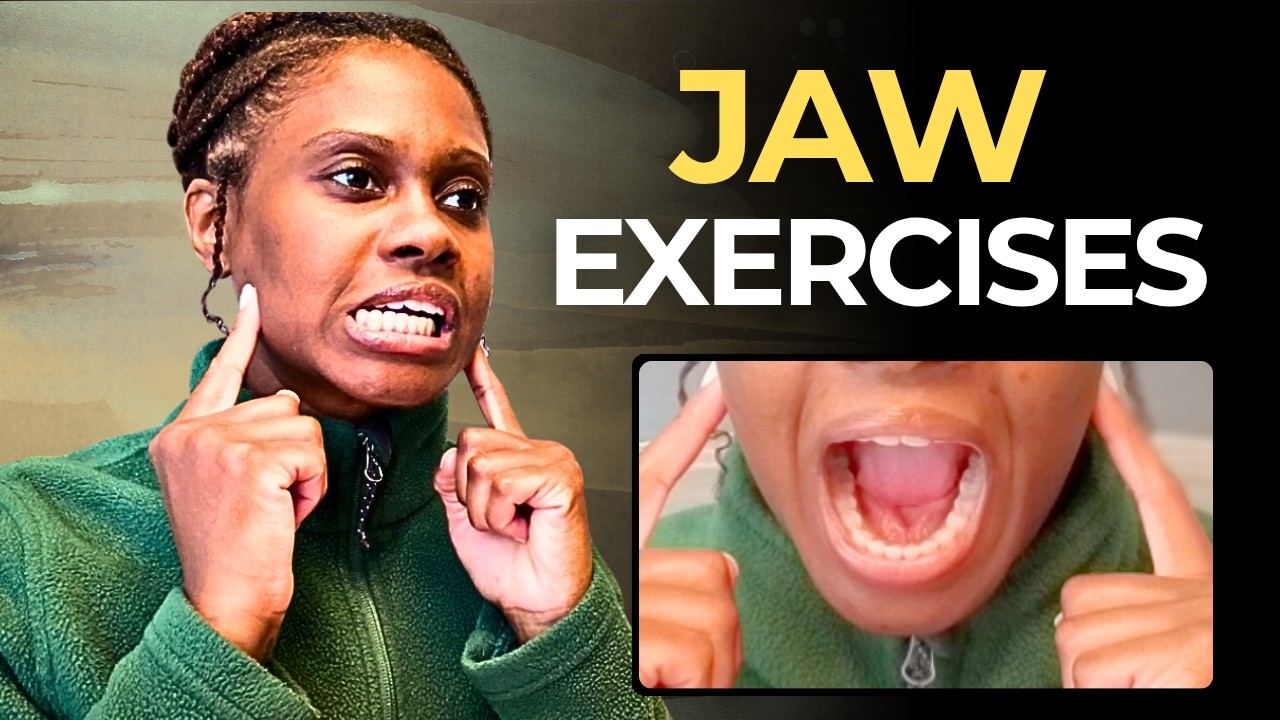 5 Minute Jaw Exercises for Speech and Chewing - YouTube