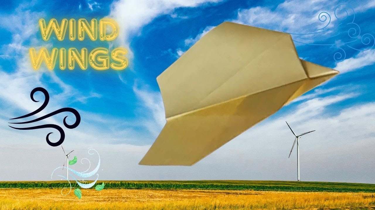 How to Make a Hawk Wind Wings Paper Plane? / Tips for Making Paper Planes