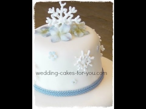 How to Make Royal Icing Snowflakes / No Eggs Royal Icing Snowflakes /  Edible Snowflakes Cake Toppers 