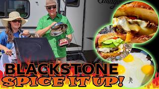 Outdoor RV Cooking Station - Camping Meal Prep 101 with a Blackstone Griddle