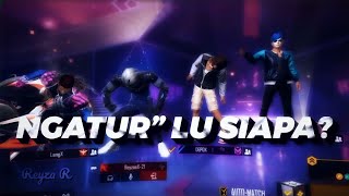 PRESET ALIGHT MOTION FF🤯💥NGATUR-NGATUR LU SIAPA ANJ - VIRAL TIK TOK