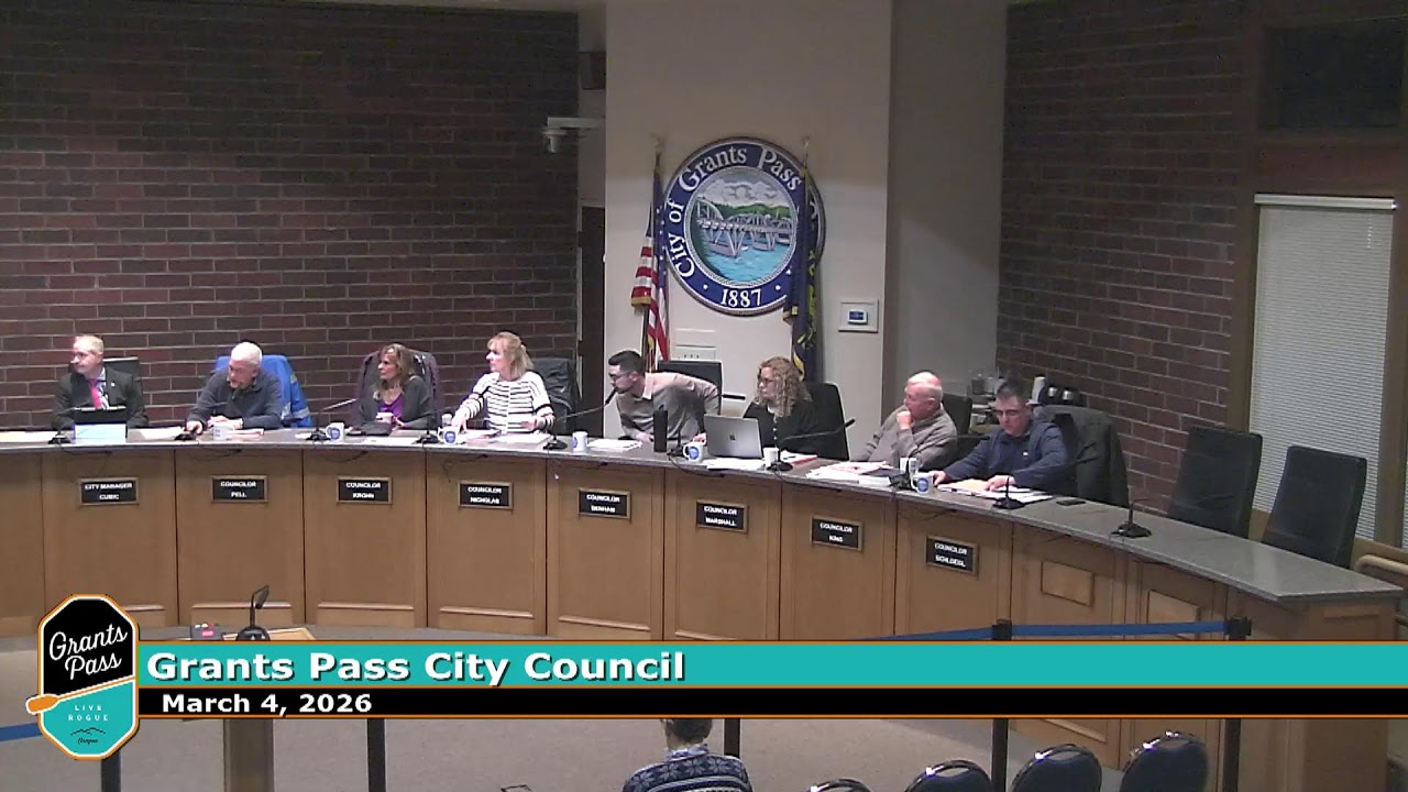 City of Grants Pass City Council Meeting March 4, 2026