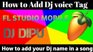 How to add Dj name in FL Studio Mobile || How to Add Dj Name in virtual Dj ||DjDipu FL Studio Mobile screenshot 2