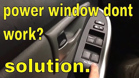 Toyota&Lexus B2313Glass Position Initialization Incomplete❓How To Program AllAuto PowerWindow Manual