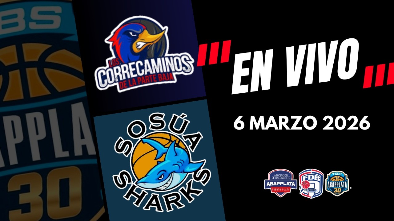 SOSÚA SHARKS vs CORRECAMINOS PB / Torneo 