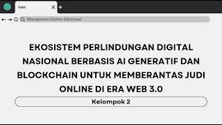 Tugas Projek MSI : Pembuatan Proposal PKM-GFT (Kelompok 2)