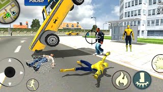 Spider Rope Hero - Incredible Spider Hero City Gangster Battle | Best Android GamePlay HD screenshot 5