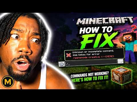 How to Fix Commands Not Working on Minecraft (2026 Working Fix)
