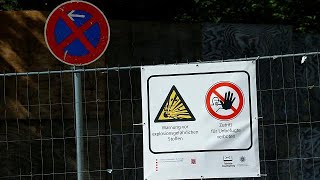 Uma das maiores operações para desativar bomba da II Grande Guerra em Frankfurt