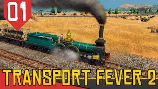 O MELHOR início Possível Para Ficar RICO - Transport Fever 2 #01 [Série Gameplay Português PT-BR] screenshot 5