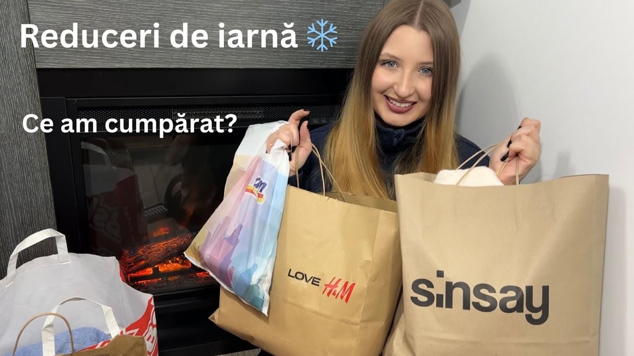 Shopping la reduceri | Ce Am Găsit în Mall | Haul Dm, Sinsay, H&M, Bershka, Cupio