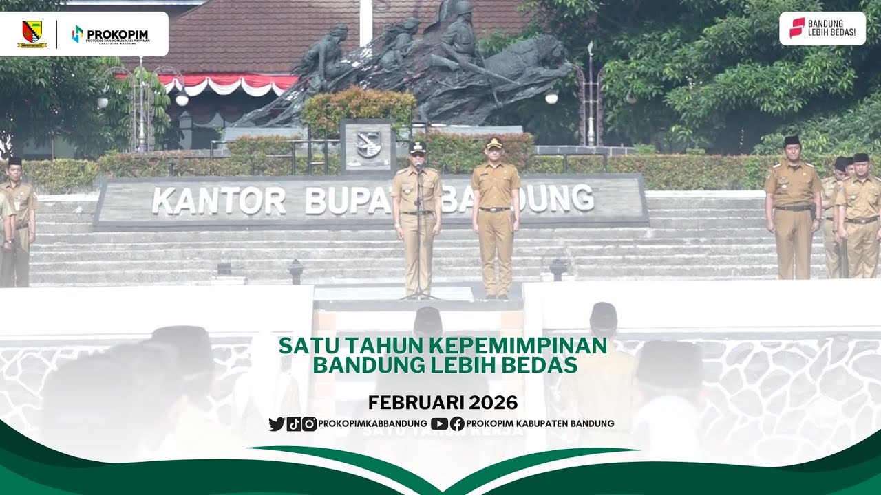 Satu Tahun Kepemimpinan Bandung Lebih Bedas