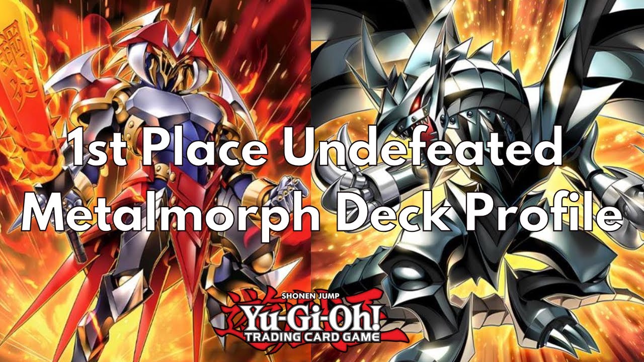 1st Place Undefeated 4-0 Box Tournament Metalmorph Deck Profile August 2025